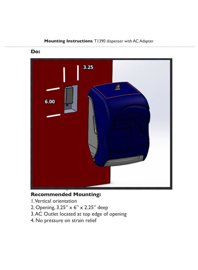 San Jamar T1390TBK موزع مناديل إلكتروني بدون لمس - Image 4
